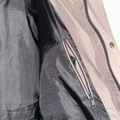 Grey Goodfornothing jacket large like new with fur hood