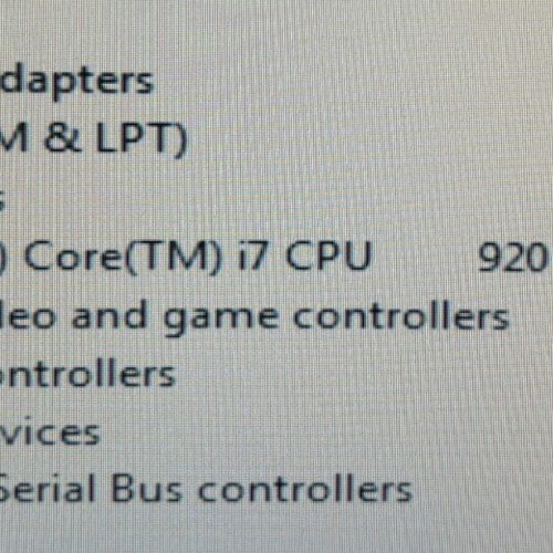 Intel Core i7-920 processor with original cooler used