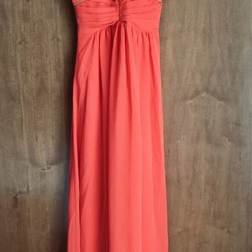 Little Mistress coral dress like new, size S