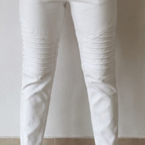 Only white denim pants XS like new