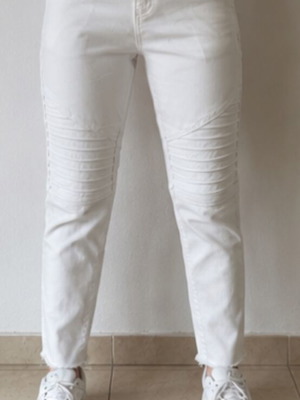 Only white denim pants XS like new