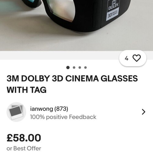 3D Glasses like new