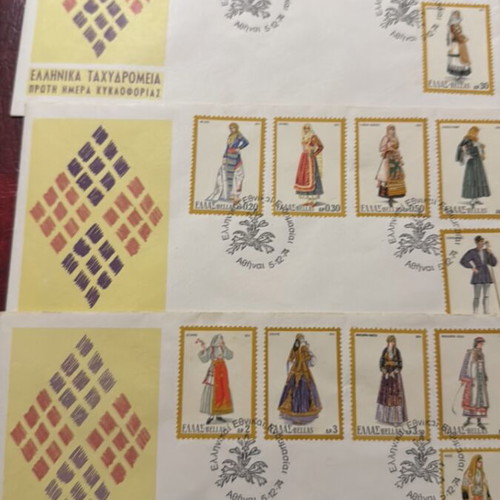 Envelopes new, set of three