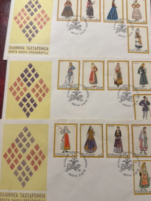 Envelopes new, set of three