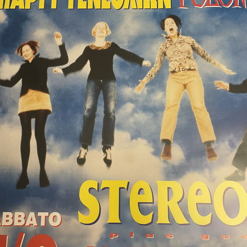 Rodon Live 1990s Birthday Party Poster, Athens Greece