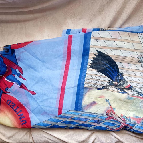 Justice League Heroes United curtain for boys' room like new 290×200