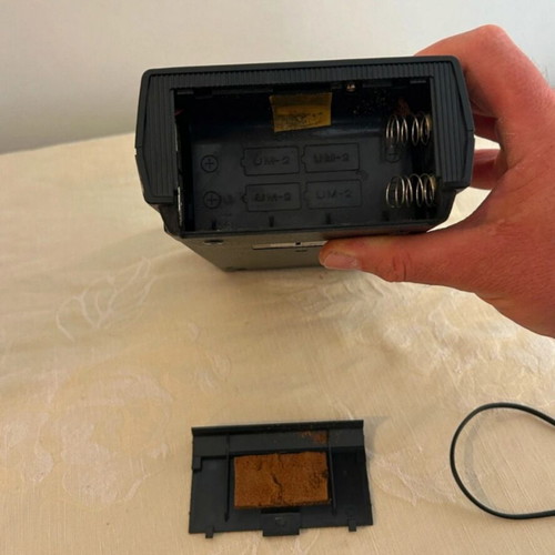 Sony TC60 cassette player 1971 with power cable