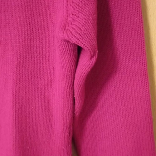 Zara cardigan fuchsia size S like new, wool acrylic