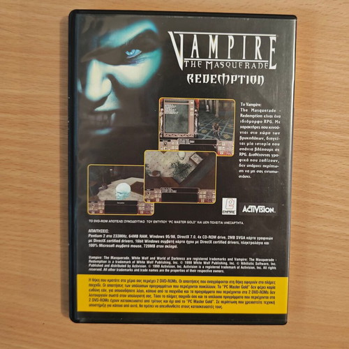 Vampire The Masquerade Redemption PC game new