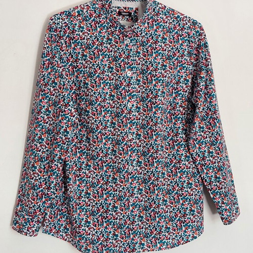 Walbusch cotton women's shirt, multicolor, size L