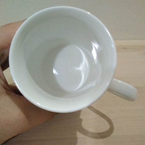 Porcelain mug collectible, like new, England design, regular size