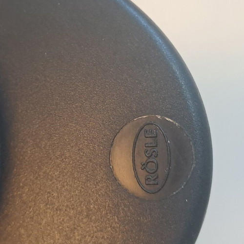 RÖSLE grater like new with wire handle and food residue holder