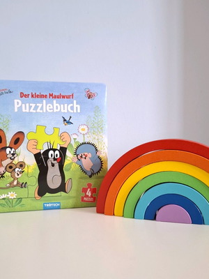 Der kleine Maulwurf Puzzlebuch children's book new, German