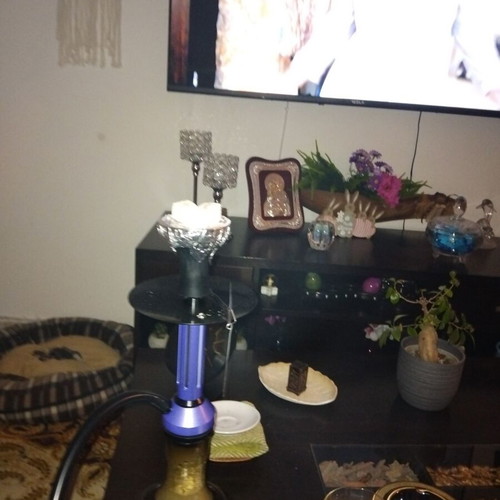 Hookah 50 cm new, complete with hose, bowl, and base