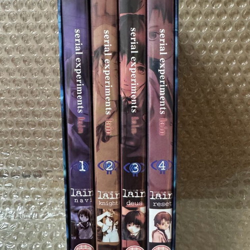 LAIN SERIAL EXPERIMENTS DVD BOX SET COMPLETE ANIME SERIES LIKE NEW