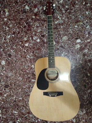 Stagg SA20D Acoustic Guitar Left Handed like new