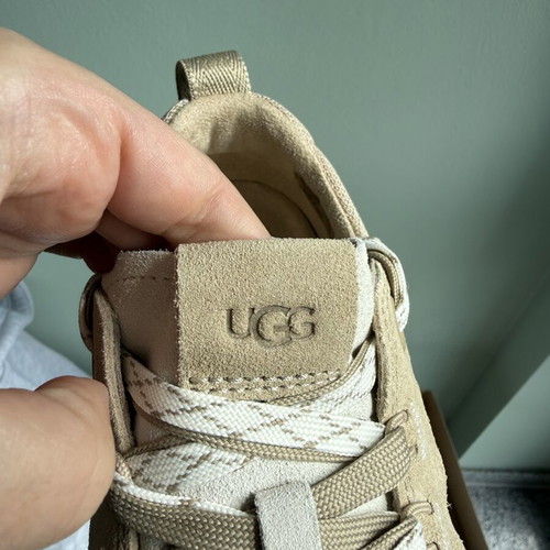 Ugg Minimel sneakers, genuine leather, beige, size 38
