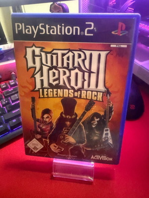 Guitar Hero III 3 Legends of Rock PlayStation 2 PAL edition like new