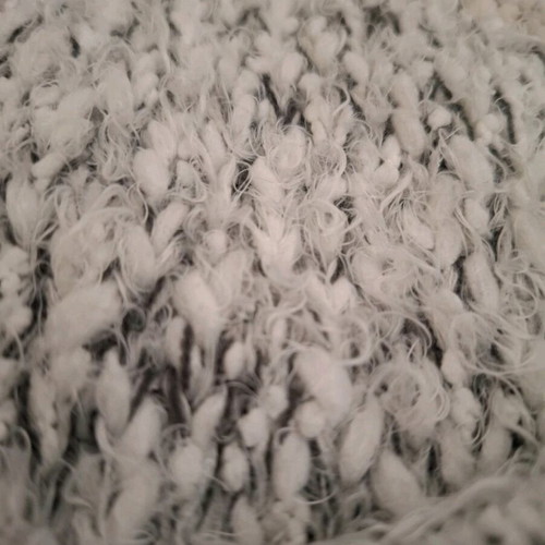 Matou France knitted cardigan like new, size 110 cm, white and gray