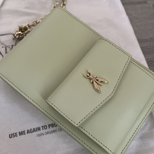 Patrizia Pepe women's crossbody bag, mint green leather