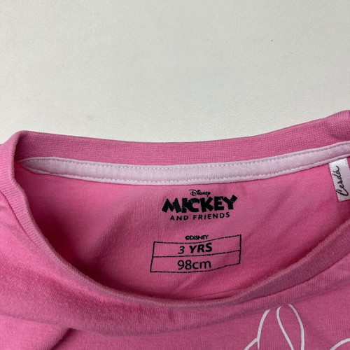 Minnie Mouse Disney pink pajama like new, up to 3 years, 98 cm
