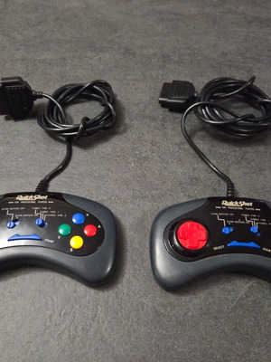 Quickshot QS-160 controllers for SNES Super Nintendo used, pack of 2