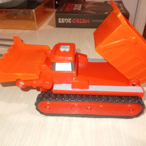 Bob The Builder MUCK red 3.5" construction dump truck used