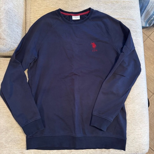 U.S. Polo Assn shirt Medium like new, blue
