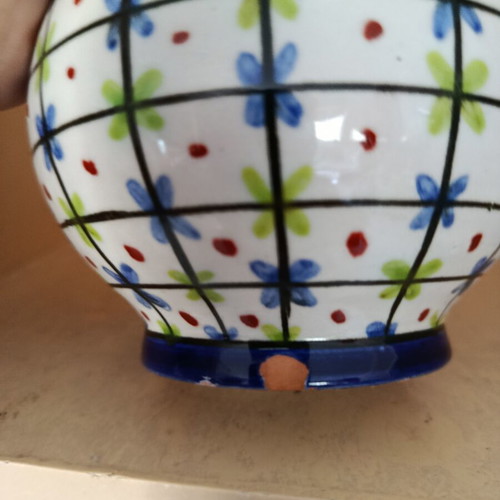 Ikaros ceramic vase like new, pre-1969, height 27 cm