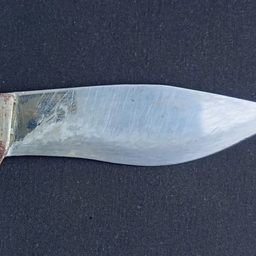 Hunting knife used, fish-shaped, 26.5 cm