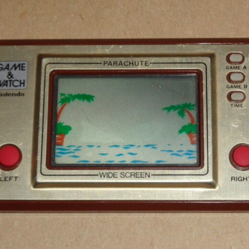 Parachute Nintendo Game and Watch handheld used from 1981