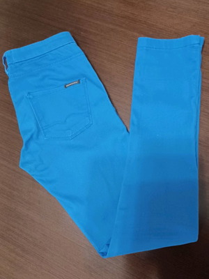Maison Scotch women's chinos pants used, size S, light blue