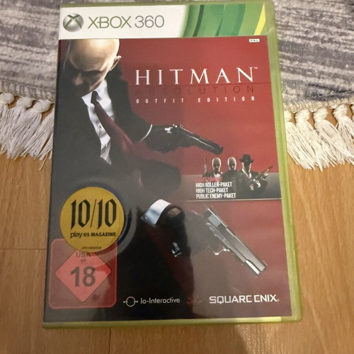 Hitman Absolution Xbox 360 game, non-functional