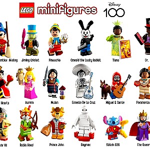 Lego Minifigures - Disney 100