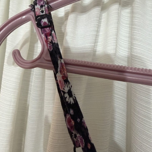 Floral dress H&M size 36 like new, black with pink print