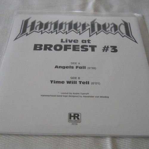 Hammerhead Live At Brofest 7" vinyl brand new, metal