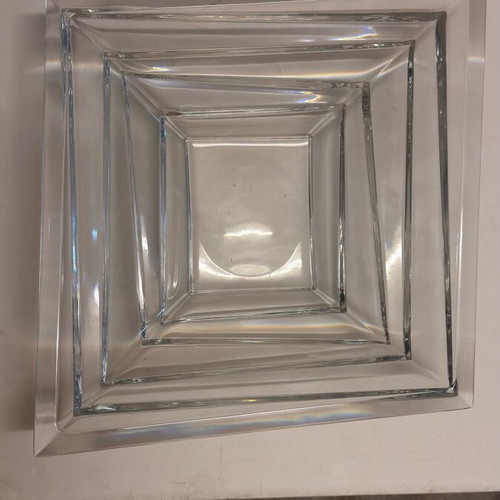 Bohemia crystal fruit bowl like new