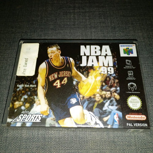 NBA Jam 99 Nintendo 64 used with case