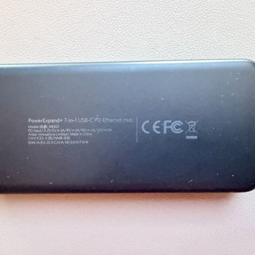 Anker PowerExpand+ 7in1 PD Hub like new with Ethernet