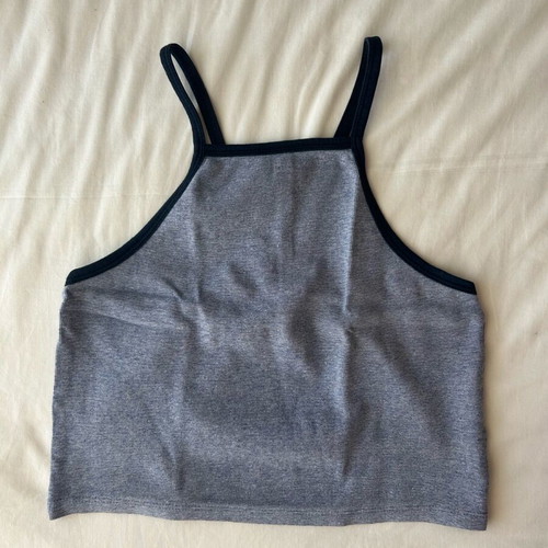 Crop top Zara size S blue, like new