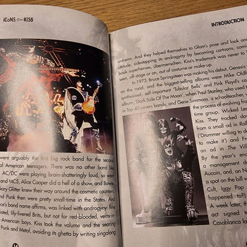 KISS Modern Icons book used, hard cover, 94 pages