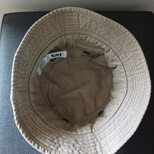 Caterpillar bucket hat beige used