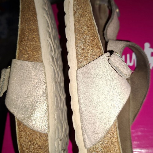 Παπούτσια Birkenstock πέδιλα μέγεθος 38 μεταχειρισμένα, μπεζ
