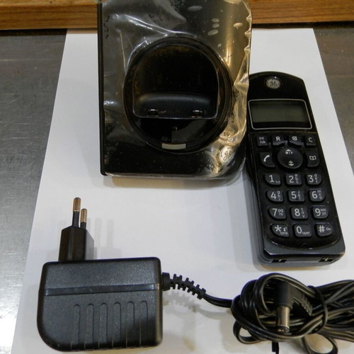 Thomson Telecom CE2182 DECT cordless phone used, black