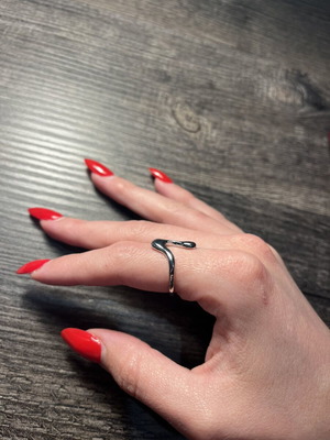 Silver ring like new