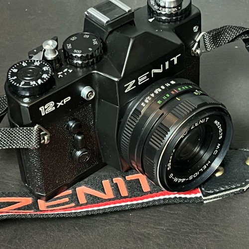 Zenith 12XP film camera with Helios 44M-6 lens like new