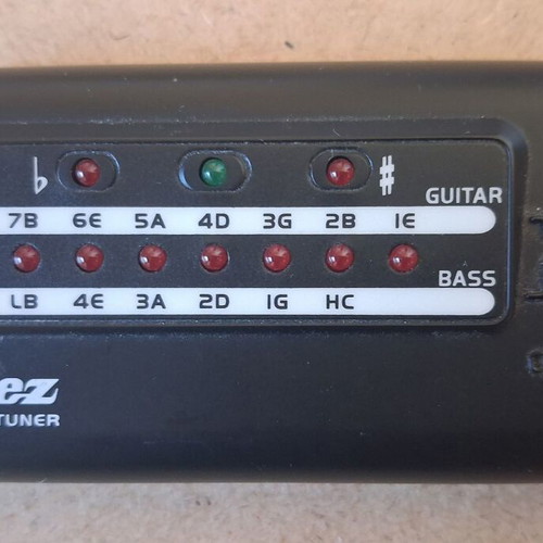 Ibanez automatic tuner for electric guitar and bass used