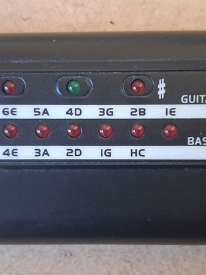 Ibanez automatic tuner for electric guitar and bass used