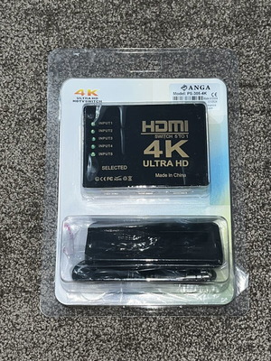 HDMI Switcher PS-305-4K 5 εισόδων σε 1 έξοδο με τηλεχειριστήριο καινούργιο