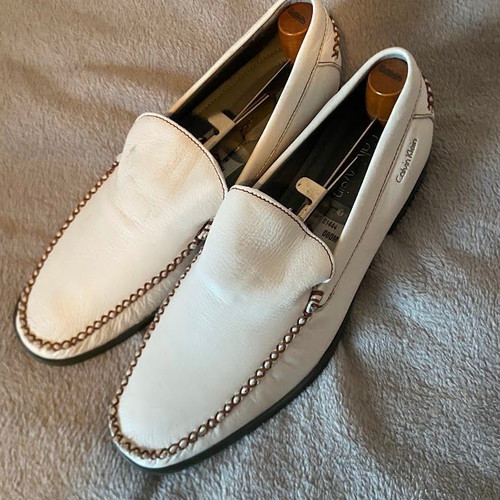 Calvin Klein loafers used, size 41, with wooden shoe trees